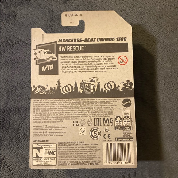 “🥦5/$25🥦". Hot Wheels Mercedes Benz Unimog 1300 - Picture 4 of 5